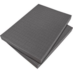 PEAKTECH 7300 S - Inserto de espuma cuadrada para PeakTech 7300, 300 x 230 x 30 mm