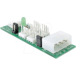 DELOCK 25218 - Distribuidor Delock 6 ventiladores 5V/12V.