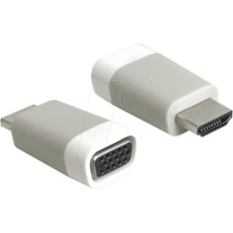 DELOCK 65472 - Adaptador HDMI, conector macho HDMI-A a conector hembra VGA