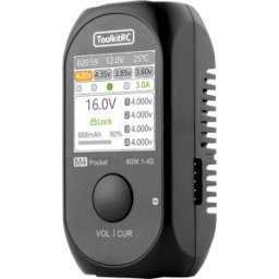 TOOLKITRC TKRC M4 POCKET - Cargador para paquetes de baterías M4 Pocket, para 1-4s,