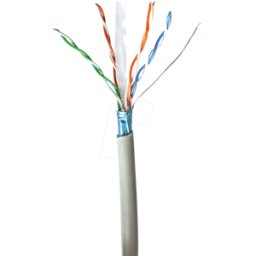 NEDIS N CCBG8522GY100 - Cable de red Cat.6, F/UTP, gris, 100 m