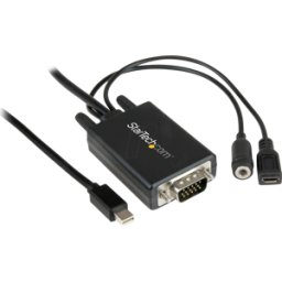 STARTECH.COM ST MDP2VGAAMM3M - Cable, MDP macho > VGA macho, audio, 3,0 m..
