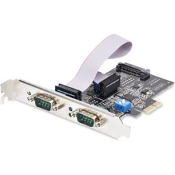 STARTECH.COM ST 2S232422485 - Tarjeta PCIe serie de 2 puertos, RS232/422/485