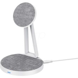 XLAYER 219852 - Estación de carga QI, 2 en 1, iPhone / AirPods, 15 W..