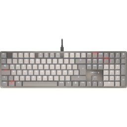 CHERRY G8A-25500HOADE29 - Teclado, USB, interruptor MX de perfil bajo 2,0, gris