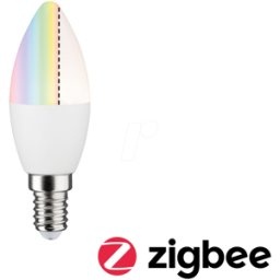 PAULMANN PLM 50127 - Luz inteligente, lámpara, E14, 6,3 W, 470 lm, 2700 K, reg