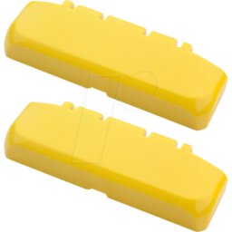 BOPLA B SC 08 PC 1023 - Bocube, conjunto de bisagras, amarillo tráfico