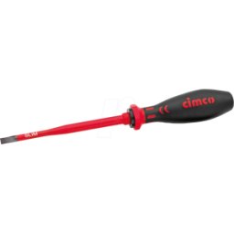 CIMCO 117770 - Destornillador VDE, SLIM, ranurado, 6,5 mm