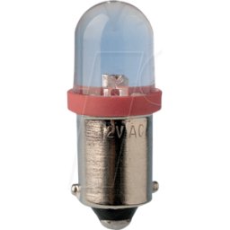 BARTHELME BARTH 59091211 - Lámpara LED/BR 10x28 12V AC/DC Ba9s rojo