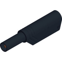 HIRSCHMANN TEST & MEASUREMENT LAS S WS2 SW - Conector de seguridad, 4 mm, 1000 V, Au, negro