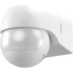 GOOBAY 79593 - Detector de movimiento, 2 áreas, IR 360 + 130°, montado en pared