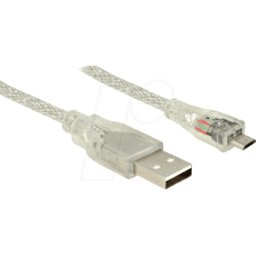 DELOCK 83903 - Cable USB 2.0, conector A a conector Micro B, 5 m