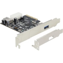 DELOCK 89399 - Tarjeta Delock PCI Express > 2 x USB 3.1 (int/ext)