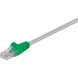 GOOBAY PATCH-C5XU 05 GR - Cable de red CRUZADO DE 0,5m Cat.5e U/UTP