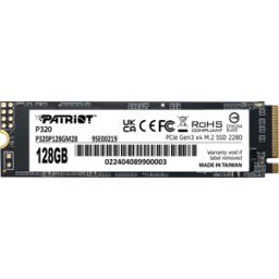 PATRIOT MEMORY P320P128GM28 - PATRIOT P320 SSD 128 GB, M.2 2280