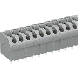 WAGO 250-510 - Regleta de bornes con pulsadores de accionamiento, RM 5,0 mm, 17