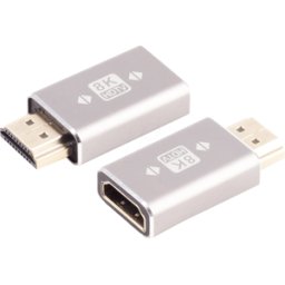 SHIVERPEAKS SHVP SP10-01054 - Adaptador HDMI macho/hembra, 8 K 60 Hz metal