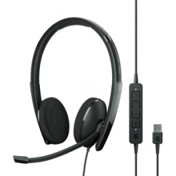 EPOS 1000915 - Auriculares, USB, estéreo, ADAPT 160 USB II.