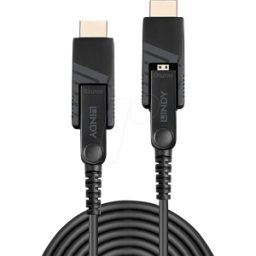LINDY 38326 - Cable HDMI/micro-HDMI/DVI-D, 4K60Hz, 100,0 m
