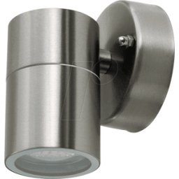 V-TAC VT-7501 - Aplique, GU10, plateado, IP44