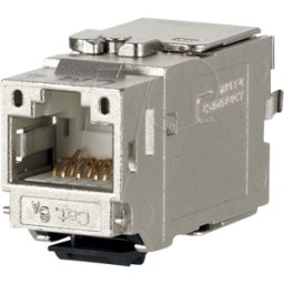 METZ CONNECT BTR 130B21-Z - CAT.6A Módulo K 180° Jack, simple