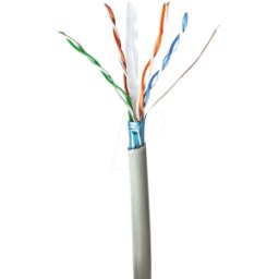 NEDIS N CCBG8522GY305 - Cable de red Cat.6, F/UTP, gris, 305 m