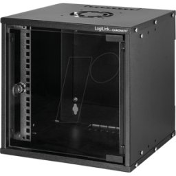 LOGILINK W66Z30B - Caja de pared de 10", 6 U, profundidad 230 mm