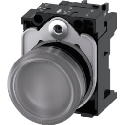 SIEMENS ACT02 6AA70-1AA0 - Avisador luminoso, 22 mm, redondo, plástico, transparente
