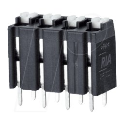 RIA CONNECT AST 05 5 - spring terminal, solderable, 5-pole, RM 5,00
