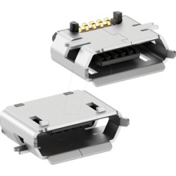 FISCHER ELEKTRONIK FIS USB MC 2B - Conector hembra USB 2.0 tipo B Micro