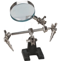 ZHONGDI HALTER ZD-10D - Soporte para circuitos impresos, con lupa, con pie, elemento aux