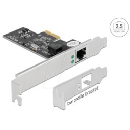DELOCK 89598 - Tarjeta de red, PCI Express, 2,5 Gigabit Ethernet, 1x RJ45