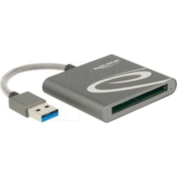 DELOCK 91525 - Lector de tarjetas, externo, CFast