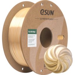 ESUN 72202429 - Filamento, PLA-Silk Magic, 1,75 mm, Plata, 1 kg