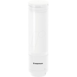 WERMA SIGNALTECHNIK WERMA 657 300 55 - Esign 9 segmentos con sirena, blanco