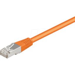 FREI PATCHKABEL 05 OR - Cable Cat.5e de 0,5 m, naranja, cable de red RJ45
