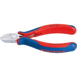 KNIPEX KN 76 22 125 - Alicates de corte diagonal, 125 mm, cabeza pulida
