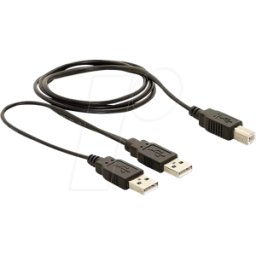 DELOCK 82394 - Delock Cable USB 2.0-B > USB-A power + power/data