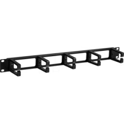 EFB-ELEKTRONIK EFB 699992.1TS - 19" panel de gestión de cable 1U, 5 soportes de pl&aacute