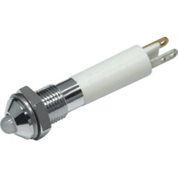 CML TECHNOLOGIES 1908035W - LED de señalización, blanco - ultra brillante, 24 VAC/VDC, 8 mm,
