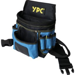 YOUR PERFECT CASE YPC BG00007BKBU - Bolsa de cinturón "Presto" XL, azul-negro, 27x21x13cm, ca