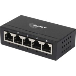 ALLNET ALLSG805 - Switch, 5 puertos, Gigabit Ethernet