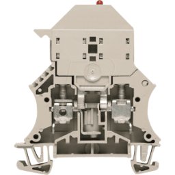 WEIDMÜLLER WSI 6LD 250 - Bloque de terminales de fusible Klippon® Connect, serie W beige
