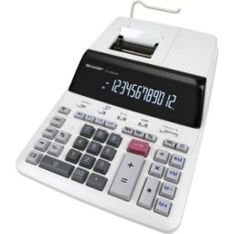 SHARP CS-2635LW - Calculadora de escritorio de impresión SHARP CS-2635LW