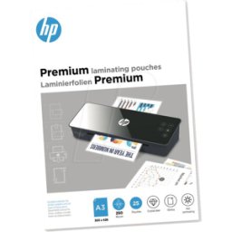 HEWLETT PACKARD HP PLA9128 - Láminas laminadoras, DIN A3, 250 MIC, 25 piezas