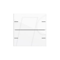 GIRA 5752 03 - Juego de balancín 2 veces para sensor momentáneo 4,55 - blanco p