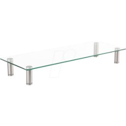 ROLINE 17023376 - Soporte de monitor, vidrio, 580 x 210 mm
