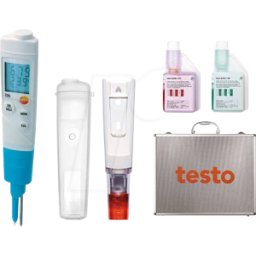 TESTO 0563 2066 - Medidor de pH testo 205-pH2 para medios semisólidos, jueg