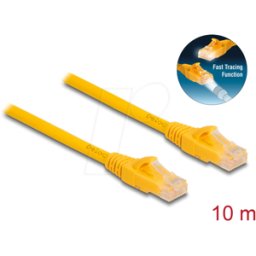 DELOCK 80105 - Cable RJ45 Cat.6A U/UTP de Seguimiento Rápido de 10 m