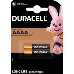 DURACELL DURA ALK AAAA - Pila alcalina, AAAA (mini), paquete de 2